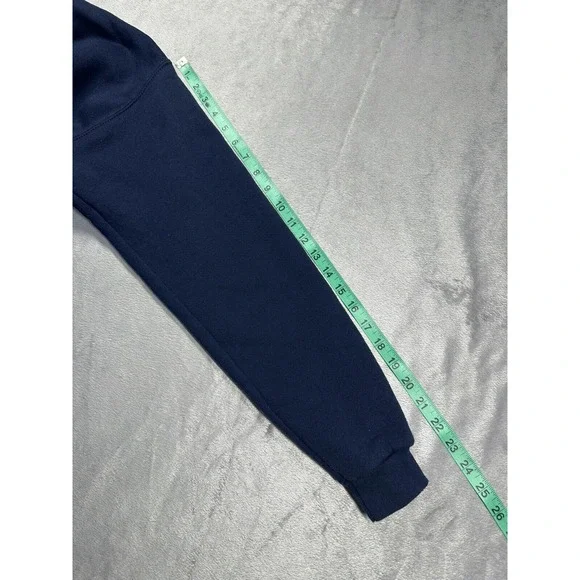 Vintage Denver Broncos Sweatshirt Kids Large Blue‎ Superbowl Champions 90s NFL - Picture 8 of 8